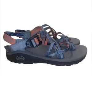 Chaco Z/Cloud X2 Hiking Sandals Womens Size 8 Rune Teal Outdoor Sport